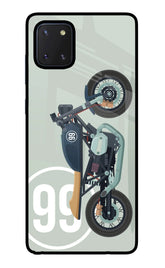 Classic Cafe Racer 99 Samsung Note 10 Lite Glass Case